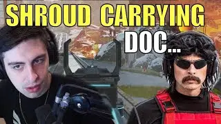 SHROUD FLEXIN HELLA Frags On DrDisrespect  【Apex Legends】