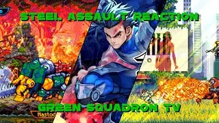 Steel Assault Release Date Trailer Reaction - Green Squadron TV