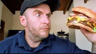 I Tried The Double Whopper with the Lot from Hungry Jacks