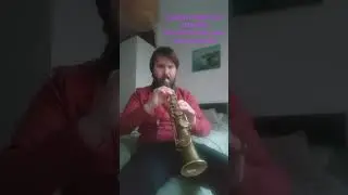 C soprano Adolphe sax 1853-1854, one of rarest horn in the world 