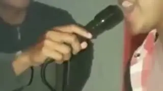 😳Mexican guy singing and gets microphone shoved in his mouth😳