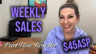What sold the week of Jan 11-17. Gross $1000! Part time reseller - eBay, Poshmark and Depop