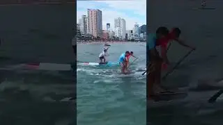 Watch Rai Taguchi's Flawless Stand Up Paddle Board Racing Technique in action