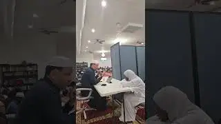Completion of the Qur&rsquo;an memorization at ICOPS Masjid on 8/17/25 by Student Oumie Janneh.