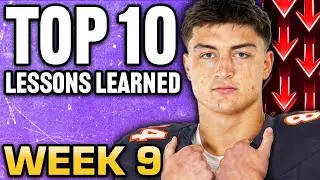 Top 10 Takeaways You NEED to Know BEFORE Week 9 (Rookie Report)