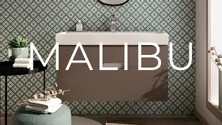 Мебель для ванных комнат. Коллекция MALIBU