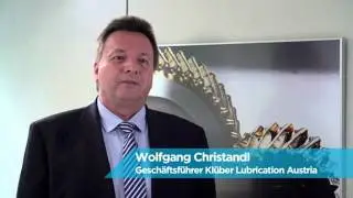 Kl&uuml;ber Lubrication Austria in der ORF Salzburg TV-Serie &bdquo;Die Werksf&uuml;hrung&ldquo;