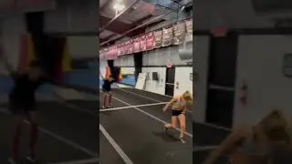 STANDING TUCK @ LONG ISLAND CHEER 🤯🤯 #shorts