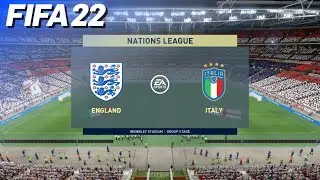 FIFA 22 - England vs. Italy | Nations League