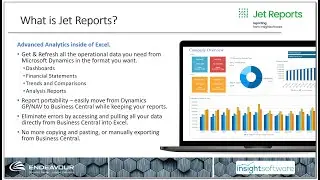 Демонстрация Jet Reports и Jet Hub для Business Central, включая Jet Analytics &mdash; Endeavour Solutions