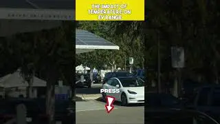 Do you know the Impact of temperature on EV range?😱😲...#youtubeshorts #viral #shorts