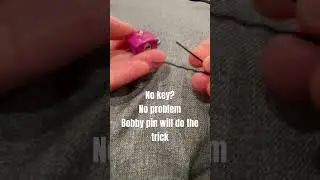 Unlocking a TSA lock without a key