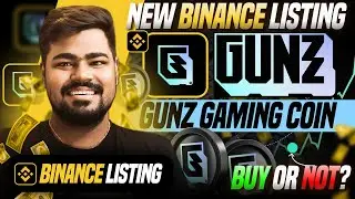 Binance New Listing GUNZ Gun Token Earn Free On Binance Launchpool✅ | Binance Listing | GUN Token