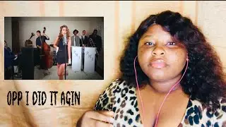 Haley Reinhart  ( PMJ ) oops I Did It Again - Vintage Marilyn Monroe Style [ COVER REACTION]