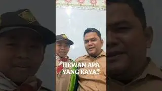 Hewan apakah yang kaya? Wah hewan apa tuh? #tebaktebakan #tekateki #plesetan