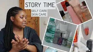 STORY TIME || I GOT BEAT UP || IM NOT FINE || SKINCARE || SELF CARE || UNDER EYE WRINKLES