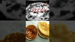 Chole Bhature vs. Pizza: Which Would You Choose & Why? #shorts #food #foodie