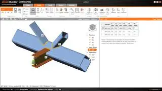 Modeling and code-check of a Bird beak joint with IDEA StatiCa