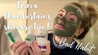 trying Emma Chamberlain's skincare line! 
