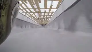 Skeleton POV on the Milano Cortina 2026 Olympic Track #ice