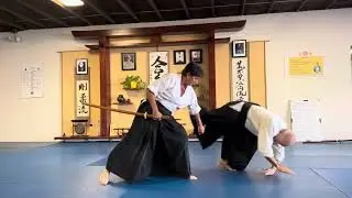 Zimron Sensei at Aikido Agatsu Dojo, Phoenix Dec. 2, 2023