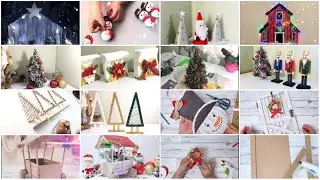 11 MANUALIDADES PARA NAVIDAD FÁCILES DE HACER (Recopilación Ash+LesTv) EASY CHRISTMAS CRAFT IDEAS!