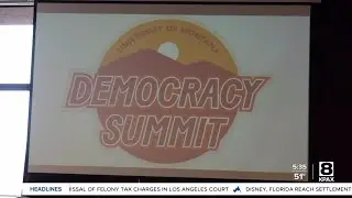 University of Montana holds first Democracy Summit on campus