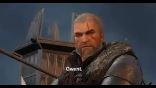 Geralt just wants to play Gwent.
