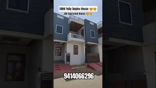 jda approved Luxury House 😍🤩 3bhkHouse #home #trending #interiordesign #realestate #property