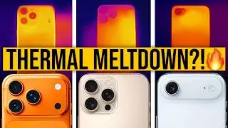 HOLY MOLY this is CLOSE! &mdash; iPhone 17 Pro Max vs Air vs 16 Pro Max HEAT TEST!