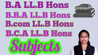 Soel College 5 years LLB Hons Subjects|BA.LLB|BBA.LLB|BCA LLB|BCOM LLB|Hons