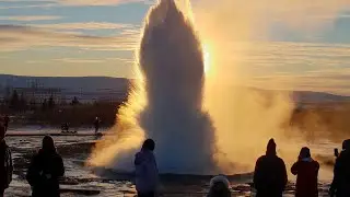 Iceland's Geysers, Geysir Hot Springs, Reykjavik Tours  nature at its finest, Iceland, Winter 2019