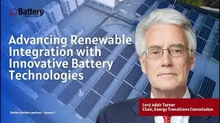 Advancing Renewable Integration with Innovative Battery Technologies