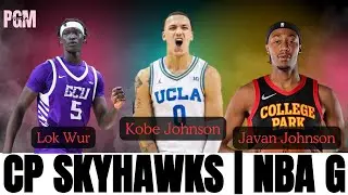 2025 College Park Skyhawks Media Day | Kobe Johnson, Javan Johnson & Lok Wur Sit Down