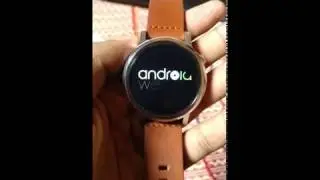 Booting up Moto 360 2nd Gen