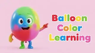 Learn Colors with Balloons | Kids Color Learning Video In Urdu