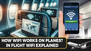 How wifi works on planes? In Flight WiFi Explained | Punjabi