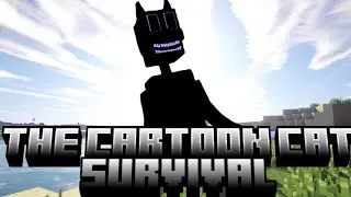 survival cartoon cat dweller in bedrock edition