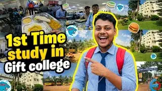 Gift autonomous college bbsr  || 1st day in gift college || #gift #bhubaneswar #viralvideo 