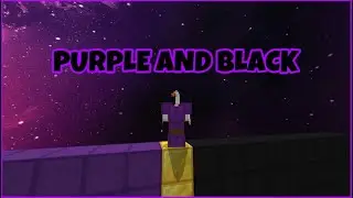 Purple & Black Bridges overlay (MCPE)
