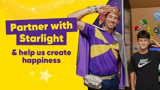Happiness starts with you! Partner with Starlight