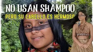 Así cuidan su CABELLO estas mujeres indígenas de PASTAZA, no vas a creer su secreto