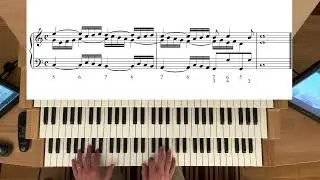 Fascination Organ Improvisation - BASIC exercises 8:  7-6 sequence