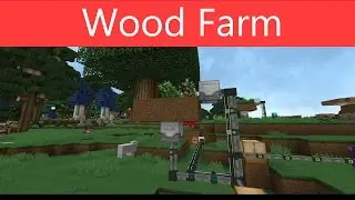 Minecraft Tutorial: Wood Farm / Tree Farm automated - Minefactory Reloaded [ENG]