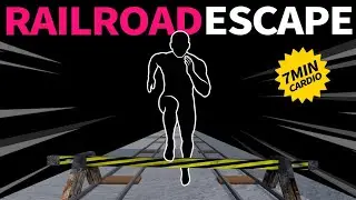 IMMERSIVE Interactive Warmup RailroaD ESCAPE   Theme _Run cardio Workout 