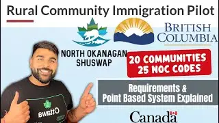 British Columbia North Okanagan RCIP Announcement Explained🇨🇦|| 22-April-2025|| In Punjabi