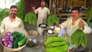 बिना कडवा लगे सब्जी कैसे बनाये । करेले कि सब्जी | करेले की इससे आसान सब्जी आपने नहीं देखी होगी