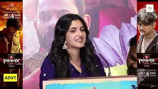 MEENAKSHI DINESH CUTE SPEECH AT LOVE MARRIAGE THANKSGIVING MEET | VIKRAM PRABHU  #trendingvideo