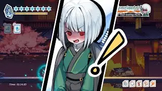 Touhou Hero of Ice Fairy Youmu Boss Fight (No damage)
