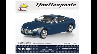 [COBI ] Maserati Quattroporte - Speedbuild (Maserati Series No. 24563)
